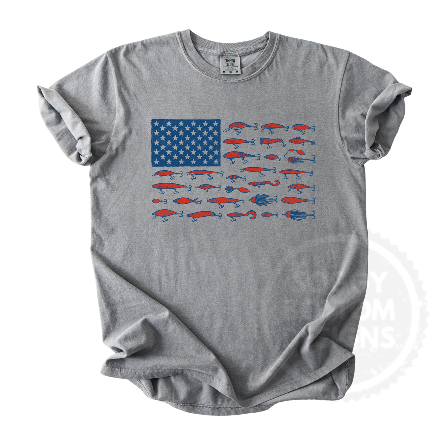 Americana Fishing Lure Shirt