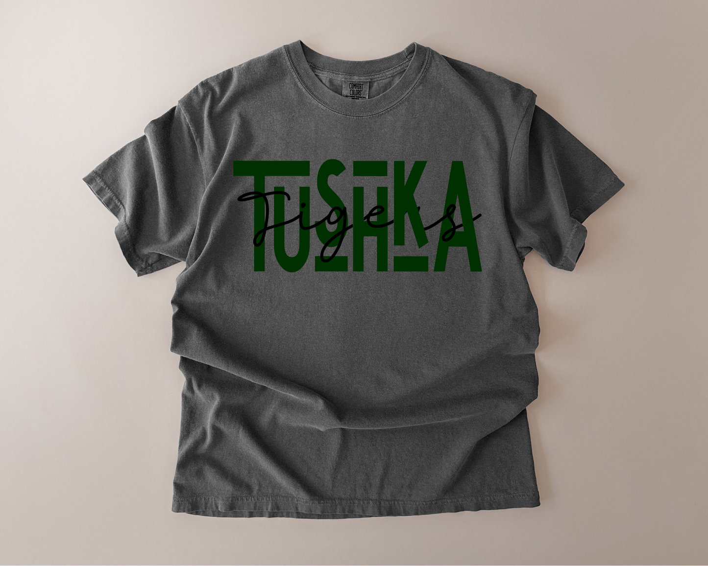 Tushka Tigers Sideline Spirit Tee