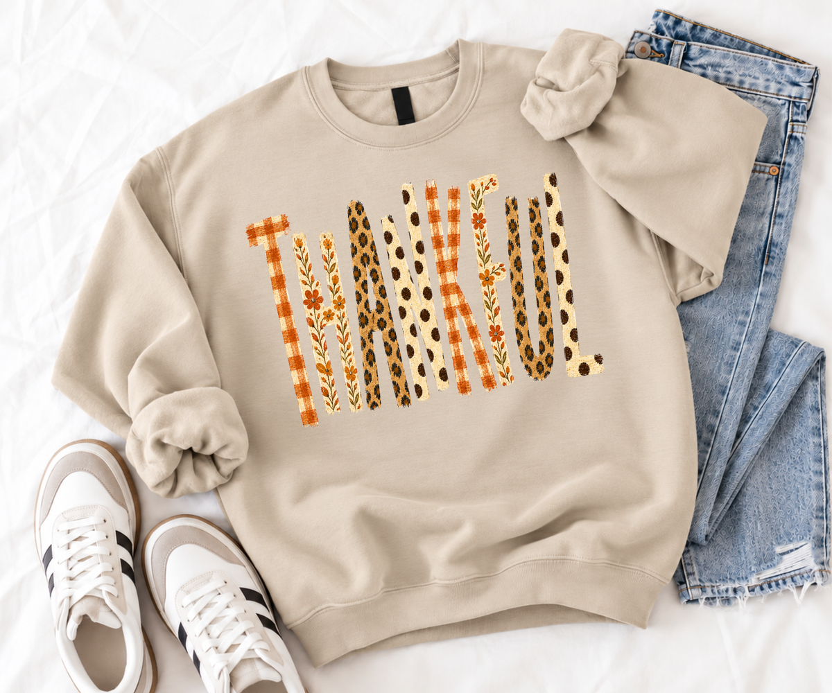 Thankful Playful Crewneck