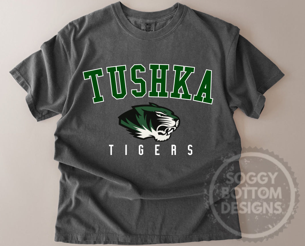 Tushka Tigers Old School Tee