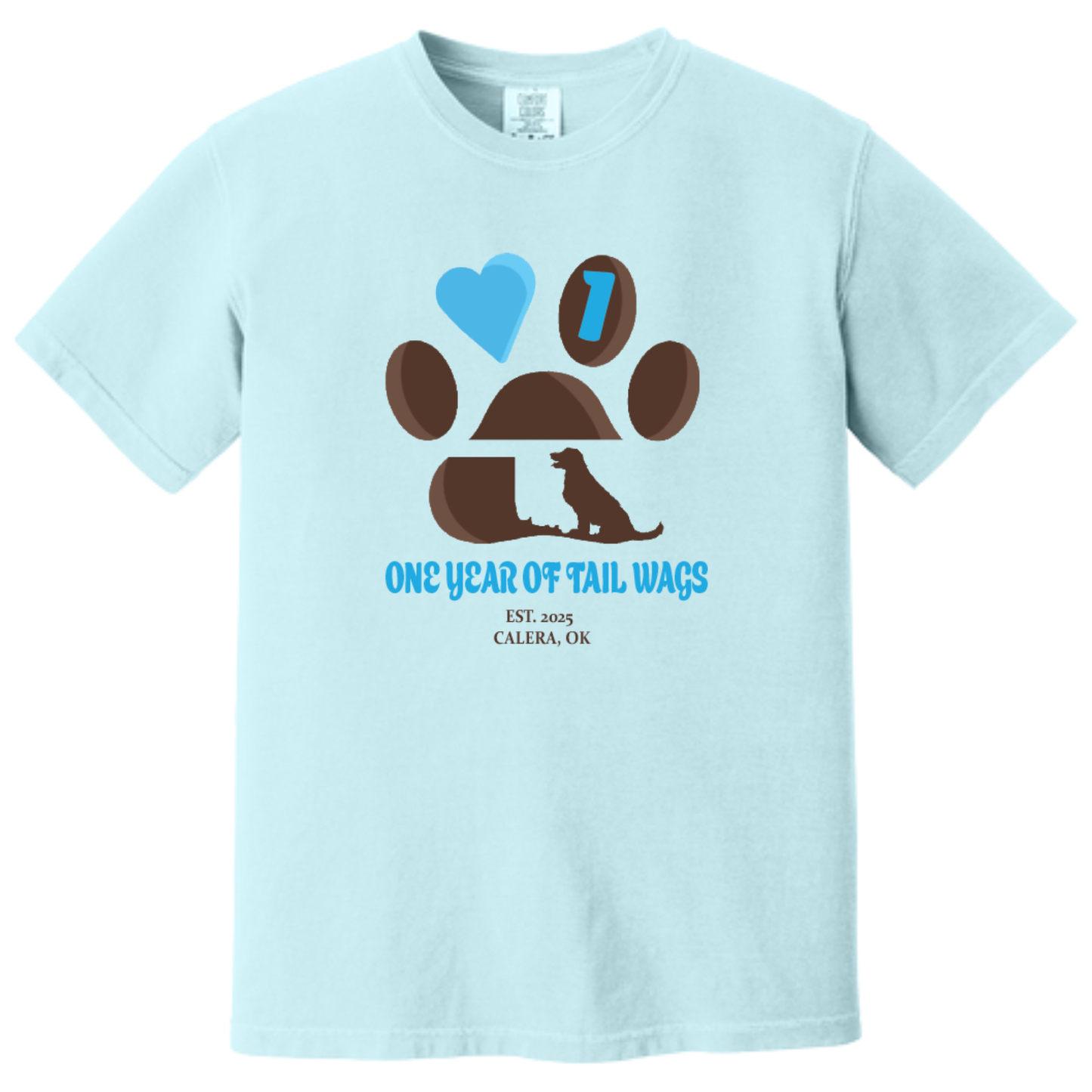 Happy Tails Kitchen 1 Year Anniversary Tee