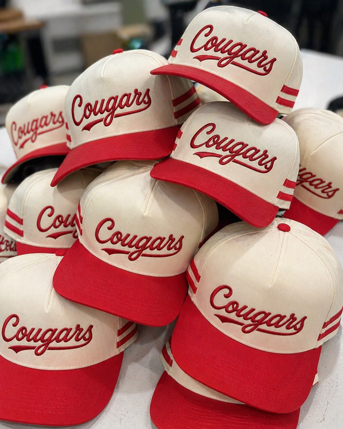 Custom Script Team Hat