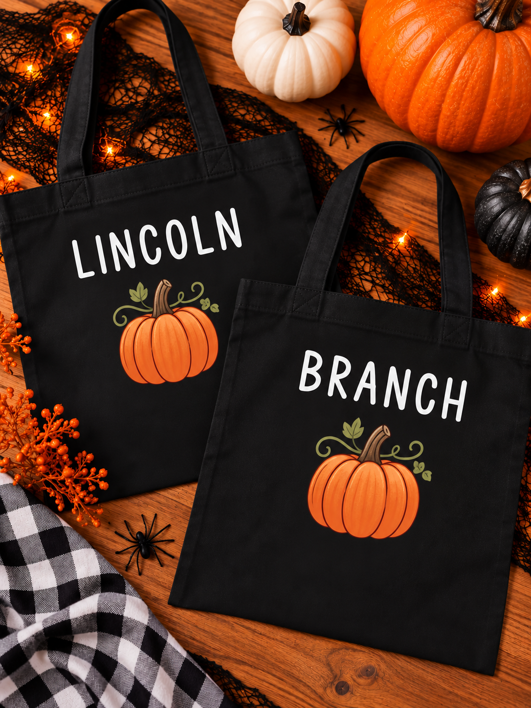 Personalized Halloween trick-or-treat