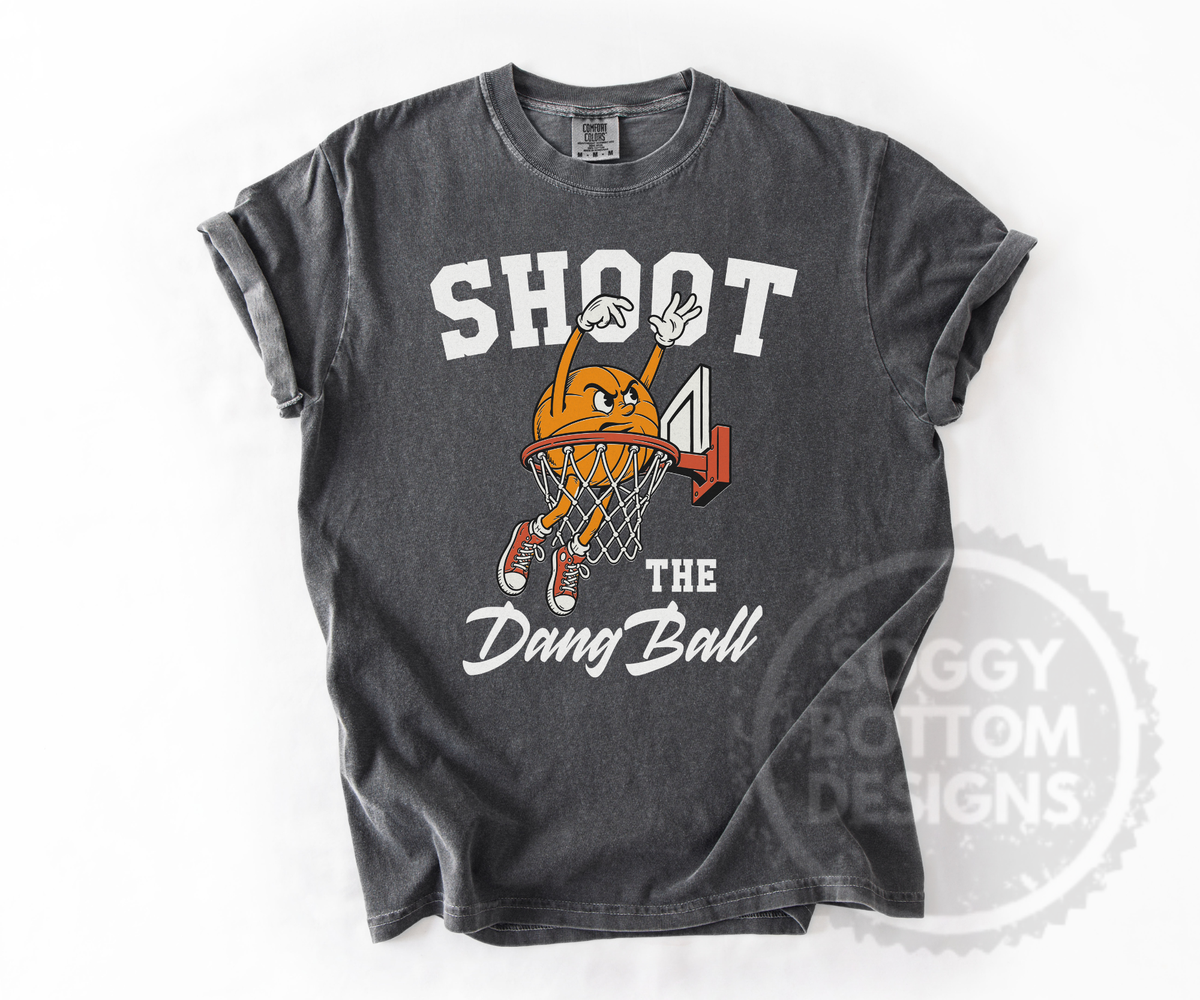 Shoot the Dang Ball Retro Tee