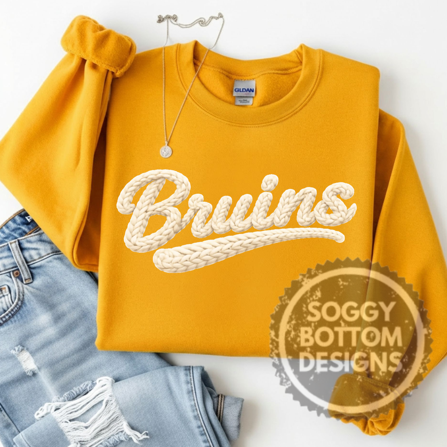 Faux Knit Mascot