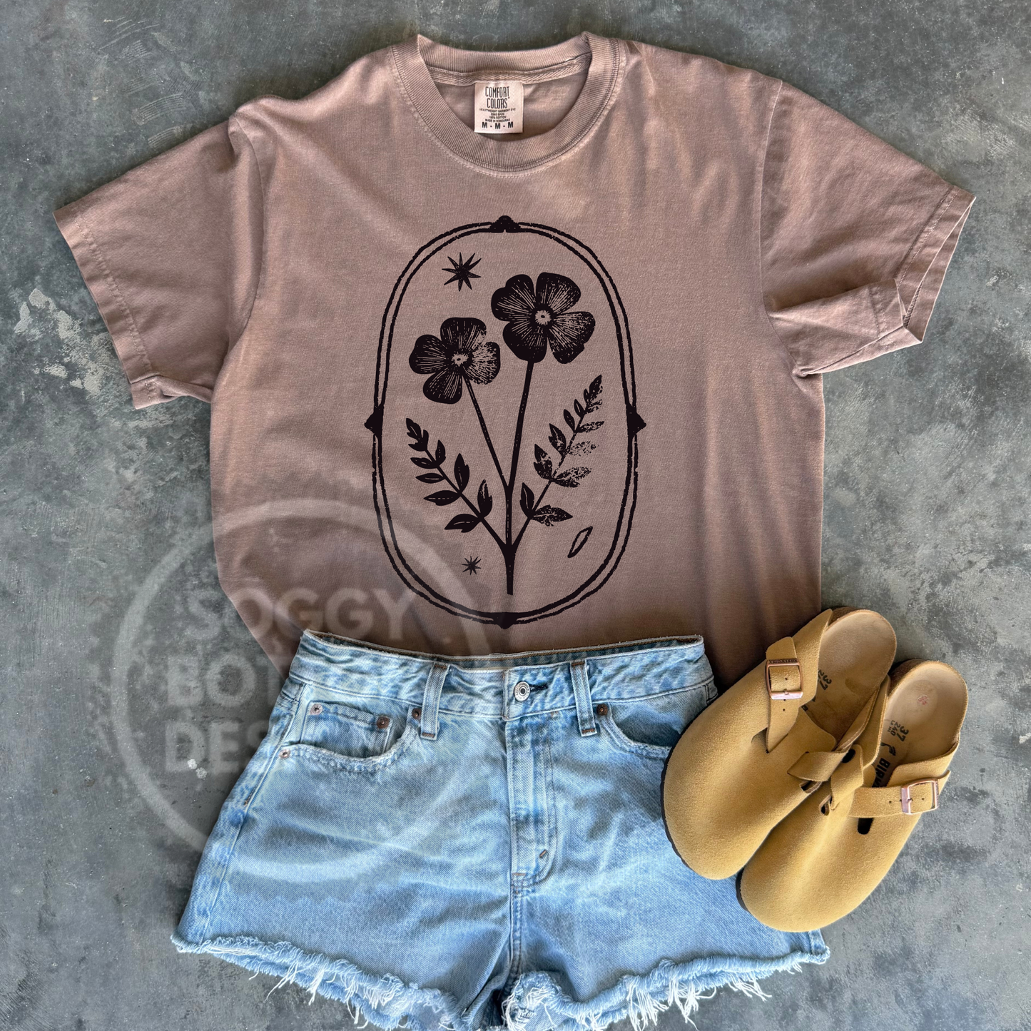 Wildflower Botanical Graphic Tee