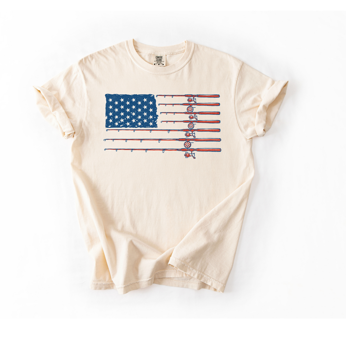 American Flag Fishing Shirt