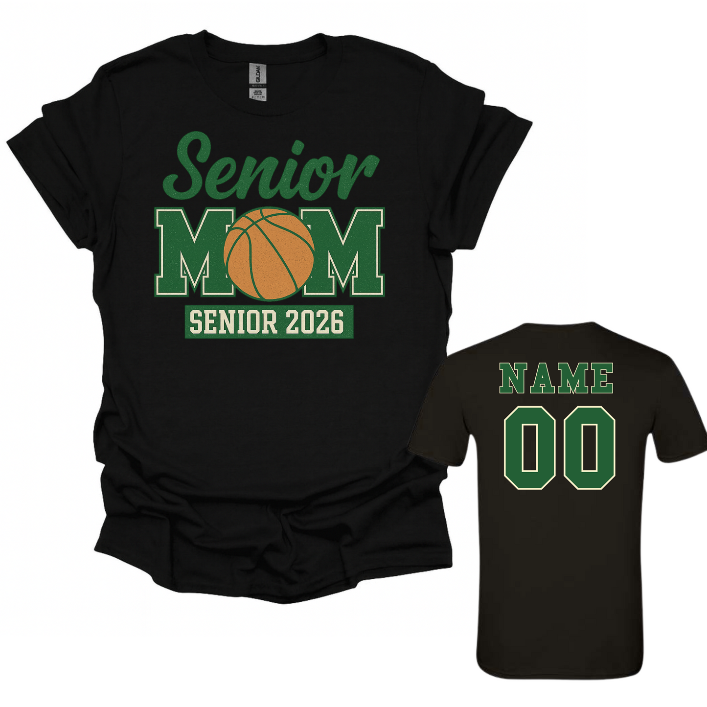 Tushka Senior Basketball Mom T-Shirt
