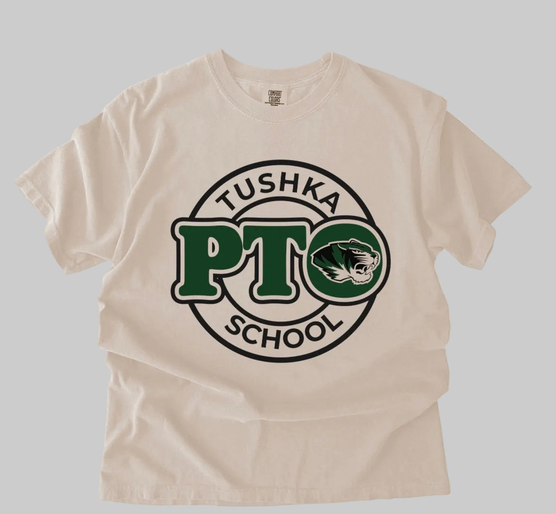 Tushka PTO Volunteer Shirt