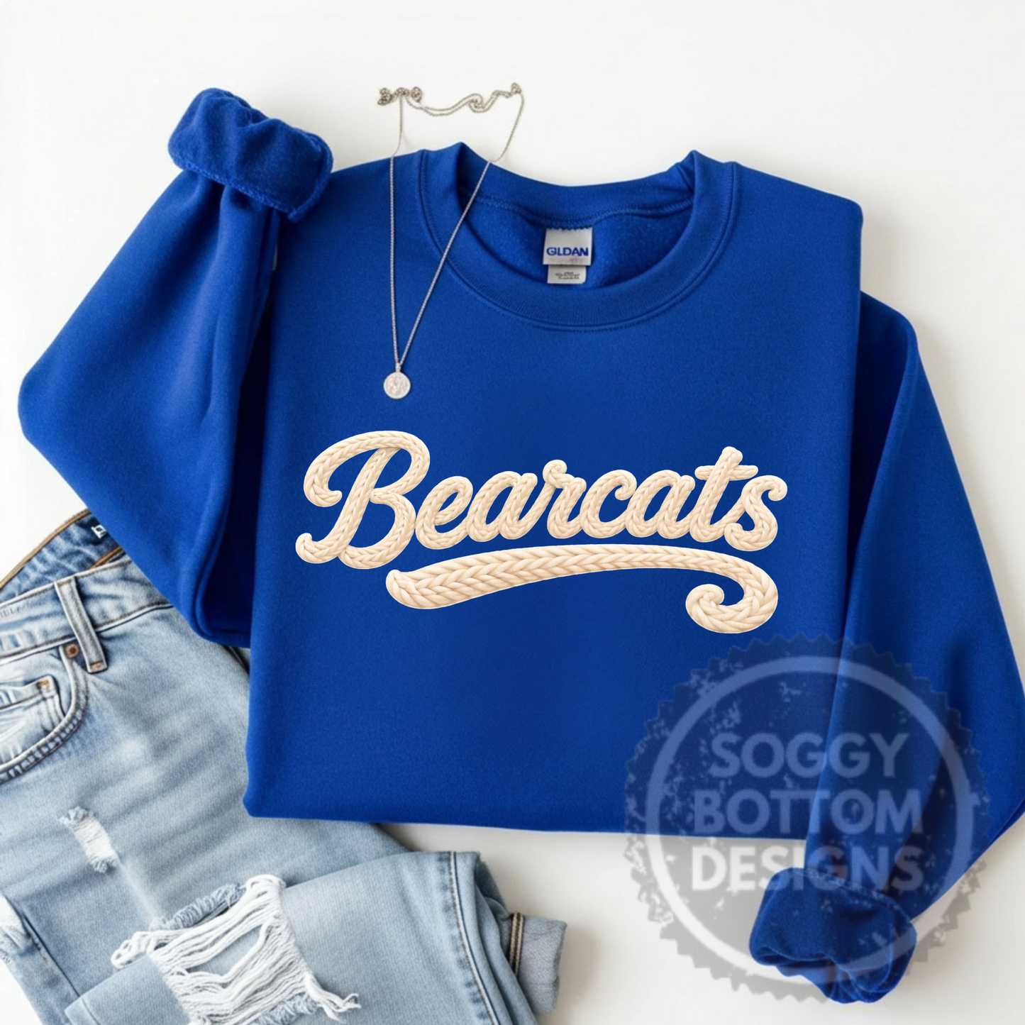 Faux Knit Mascot