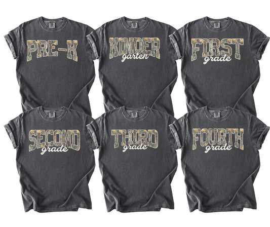Camo Grade Level Tee