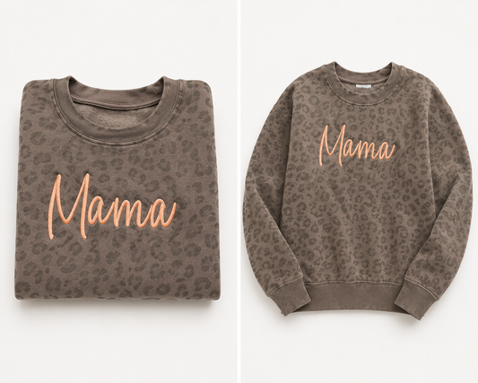 Vintage Luxe Leopard Crew
