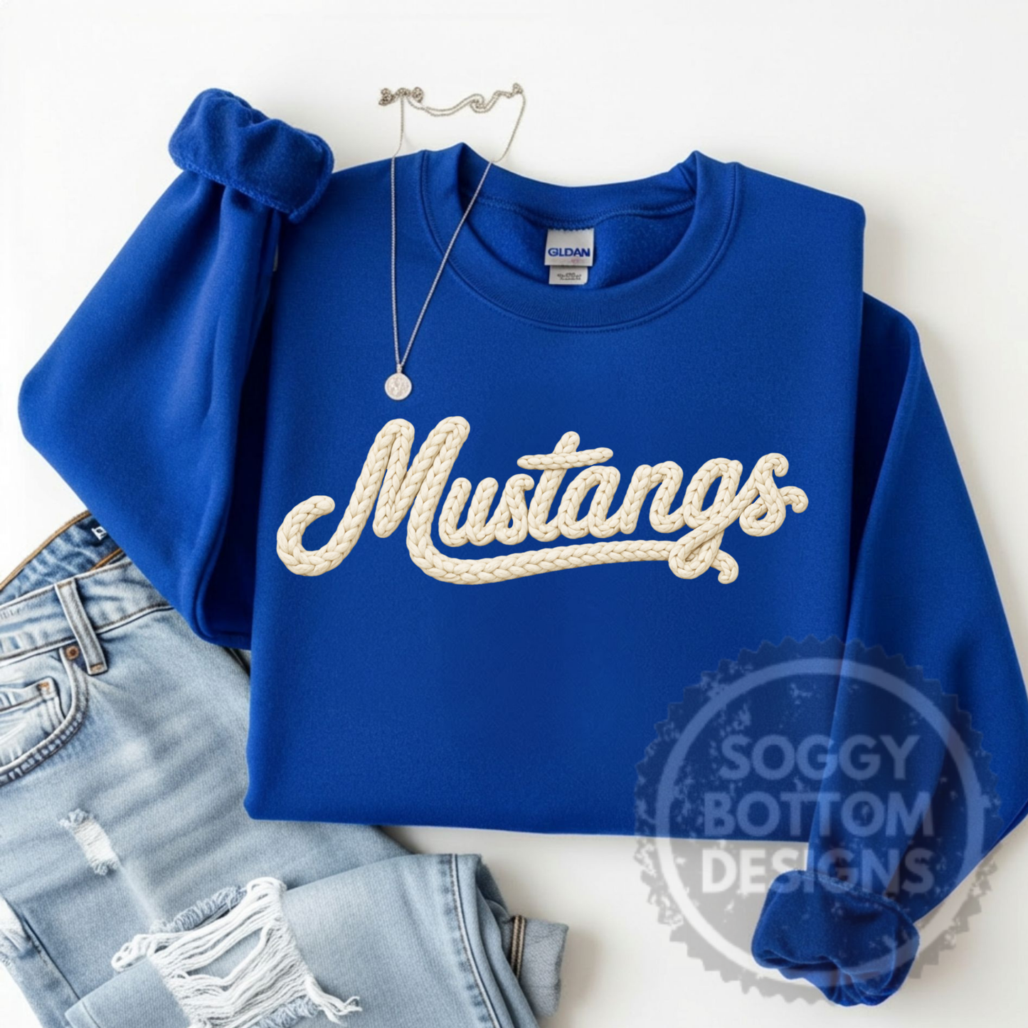 Faux Knit Mascot