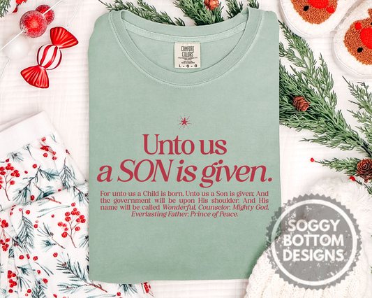 Unto Us a Son is Given