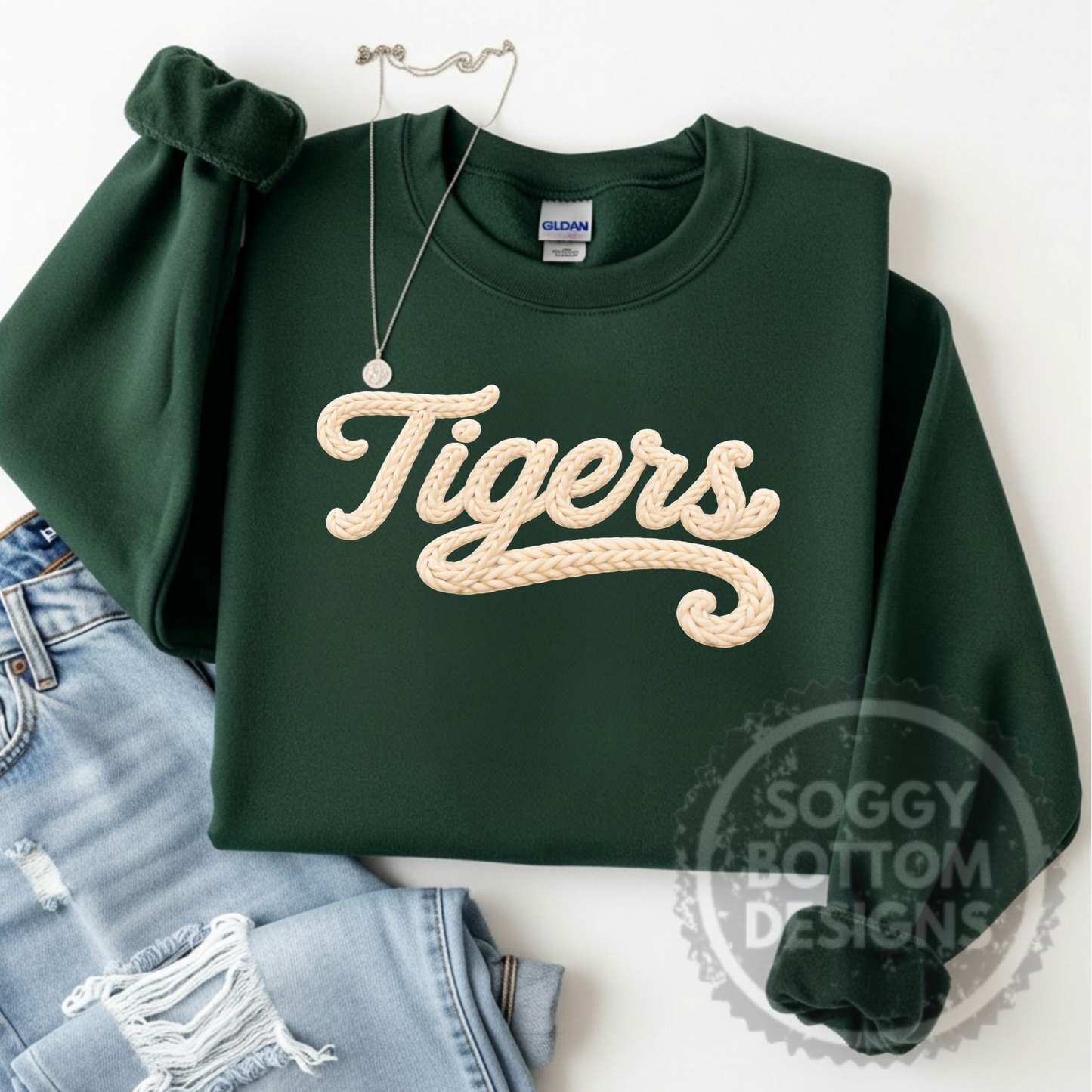 Faux Knit Mascot