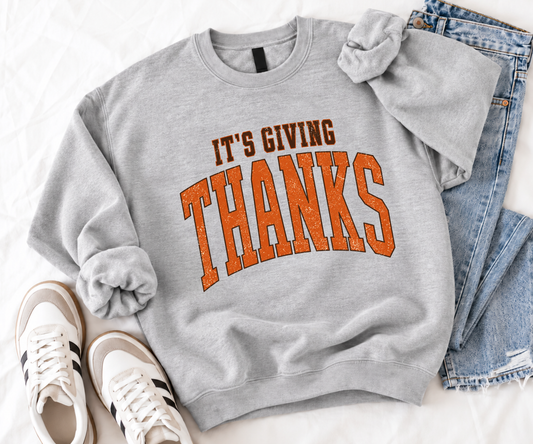 It’s Giving Thanks Crewneck