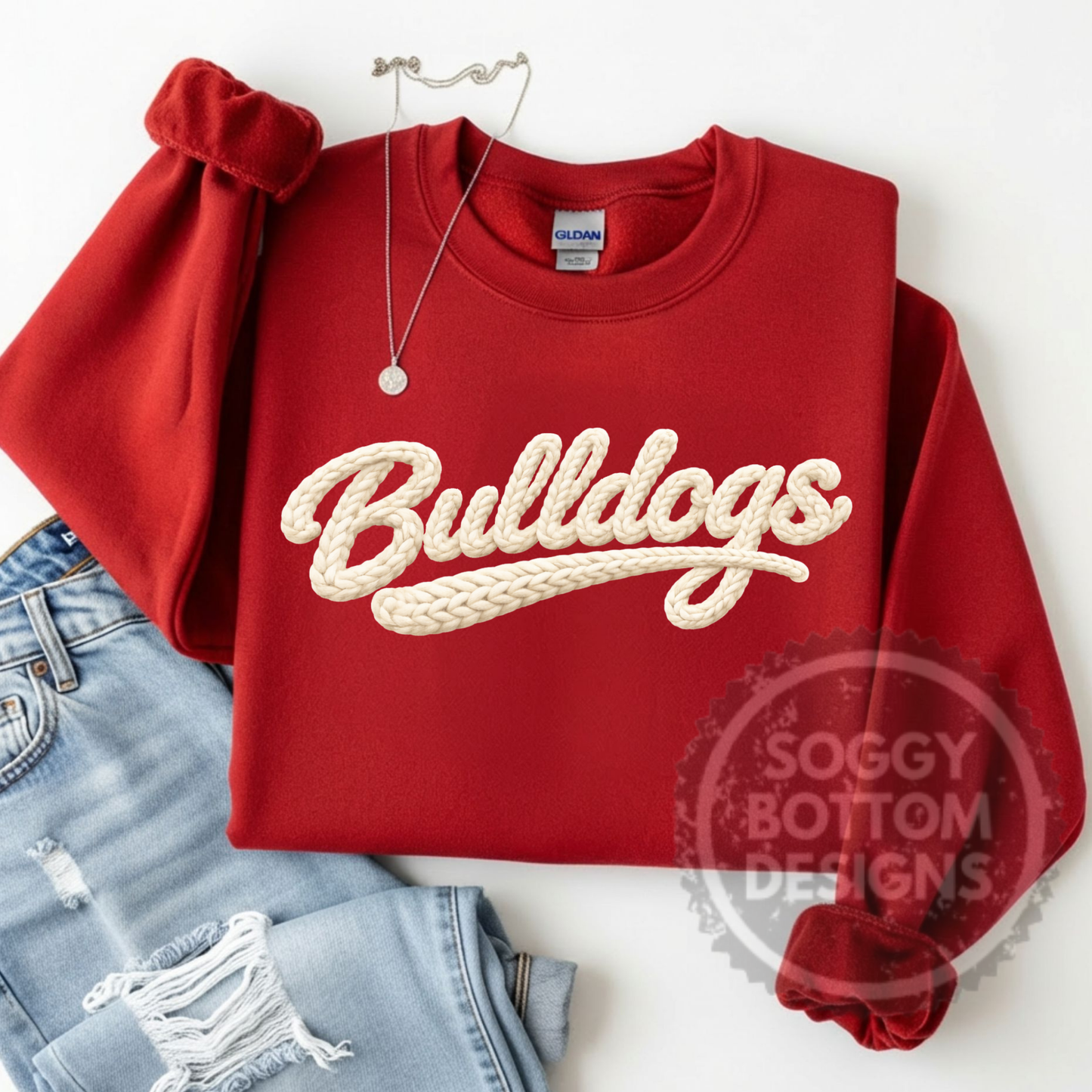 Faux Knit Mascot