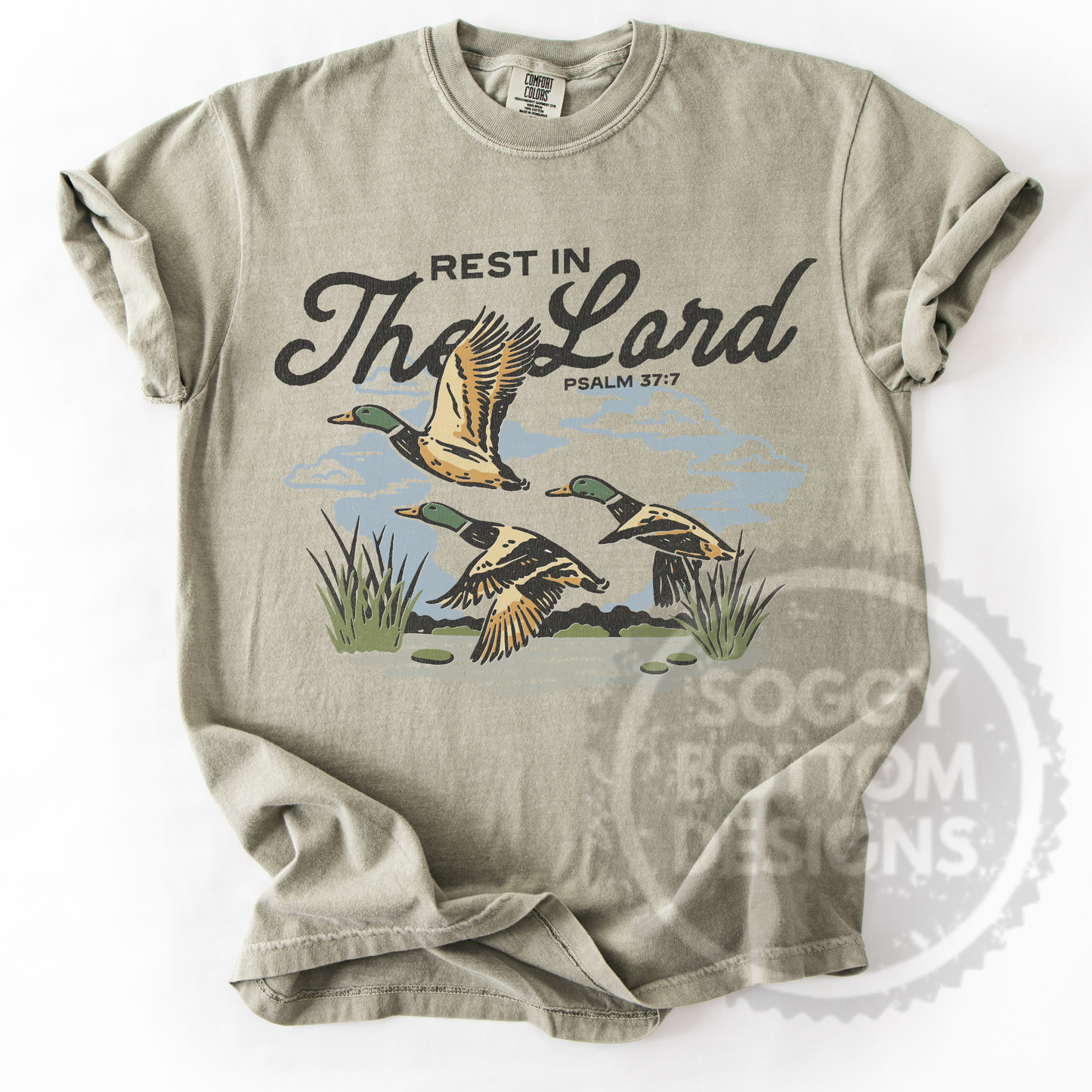 Rest in the Lord Vintage Tee