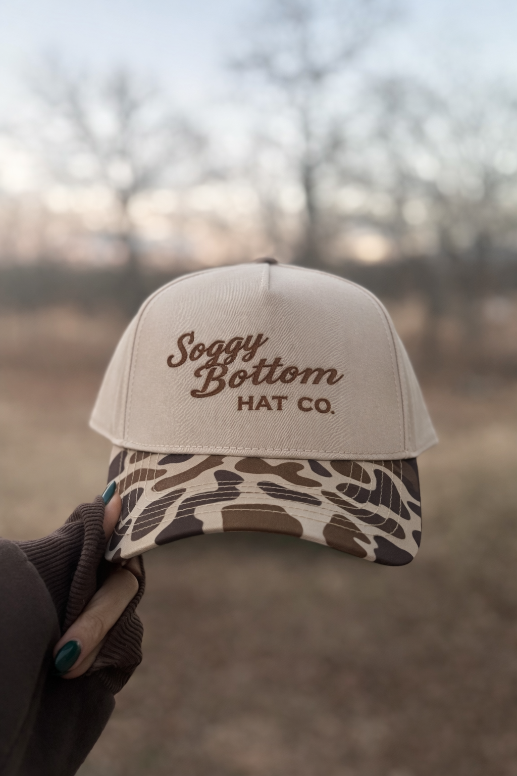 Soggy Bottom Camo Bill Hat
