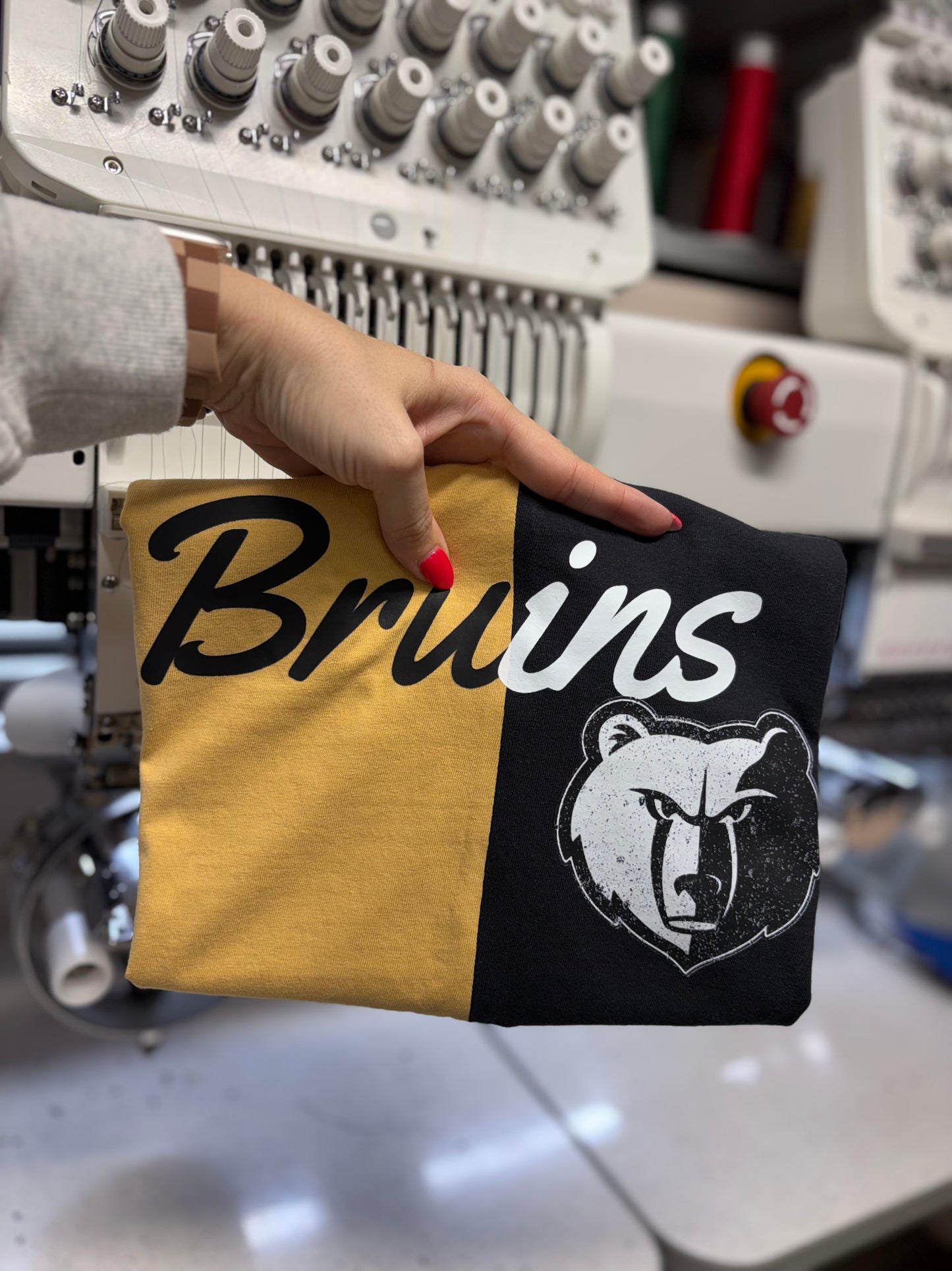 Split Color Spirit Tee