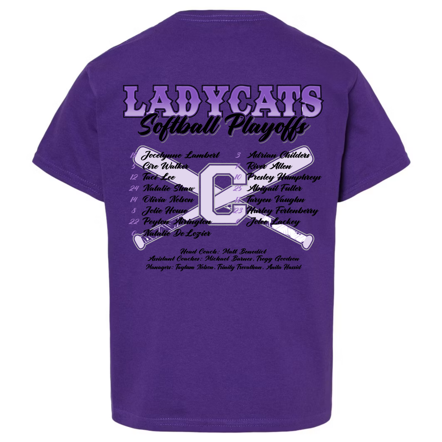 Coalgate Softball Playoff Tee