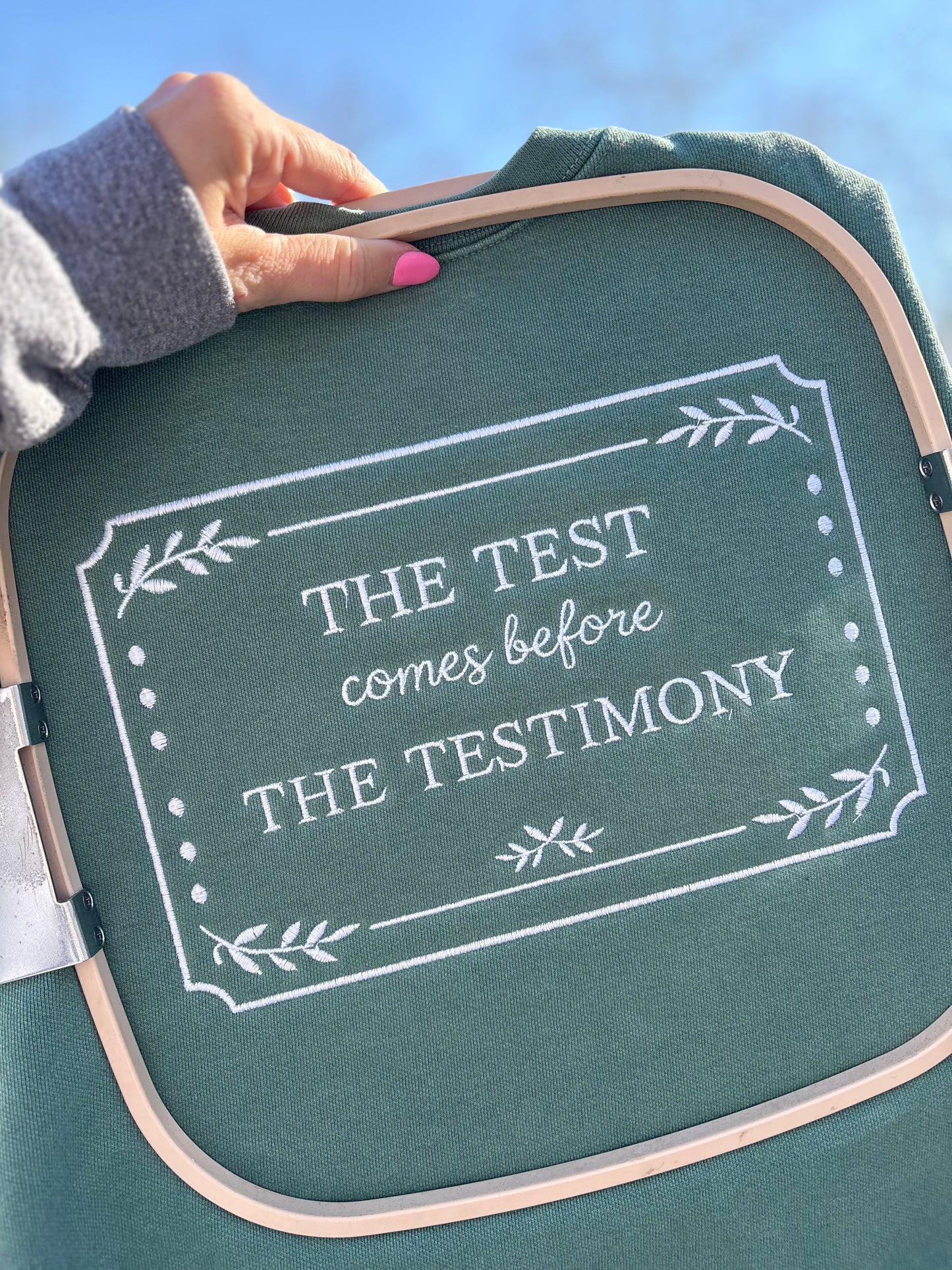 Test Before the Testimony
