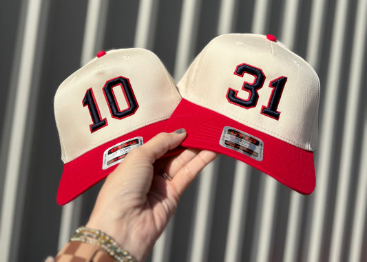 Custom Number Puff Cap