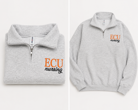 Everyday Embroidered Quarter Zip
