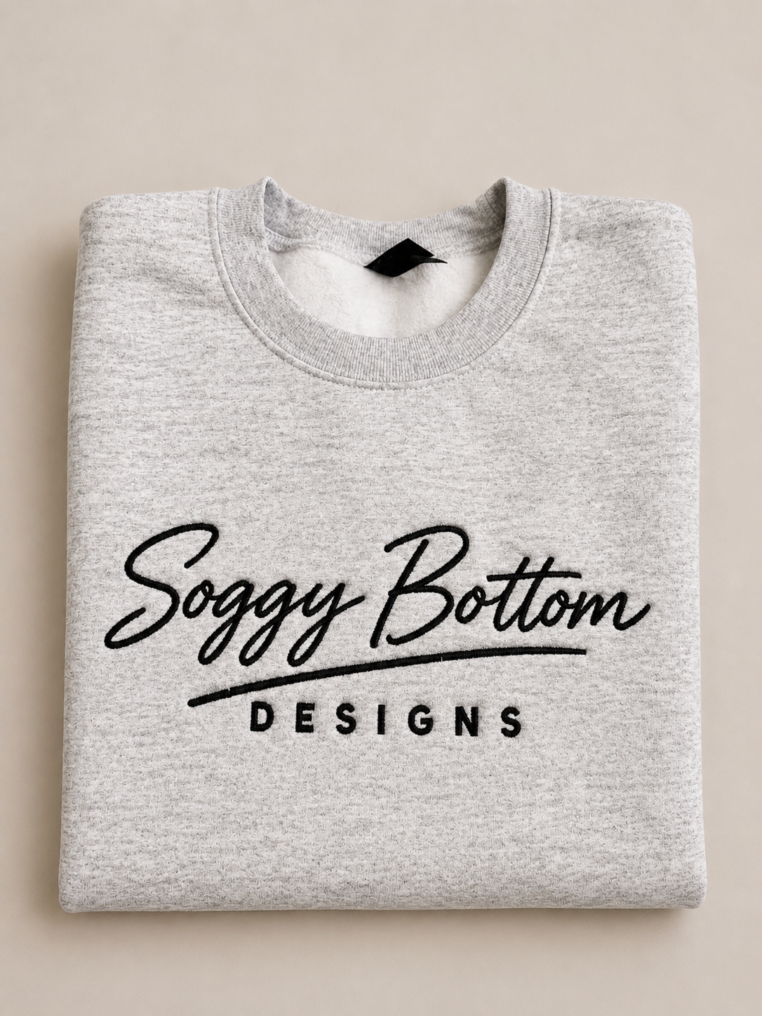 Soggy Bottom Designs Embroidered Sweatshirt