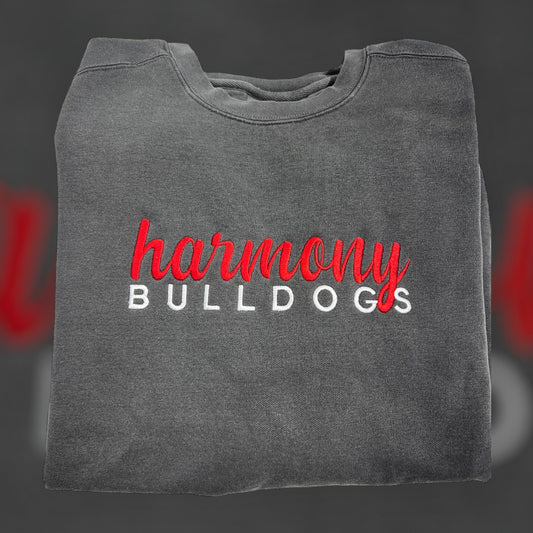 Harmony Bulldogs Crewneck Sweatshirt