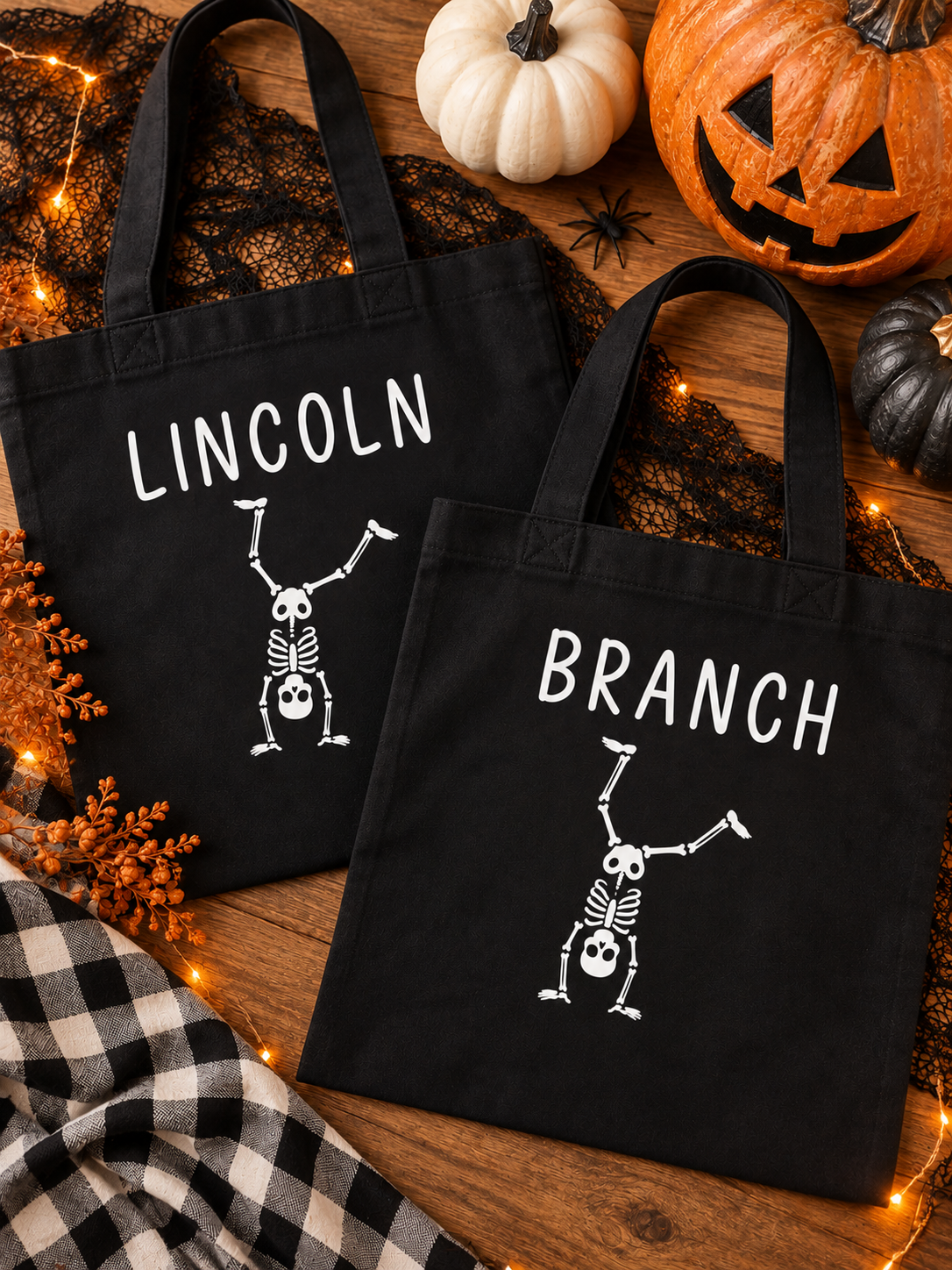 Personalized Halloween trick-or-treat
