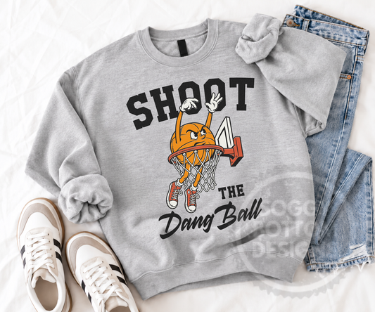 Shoot the Dang Ball Retro Sweatshirt