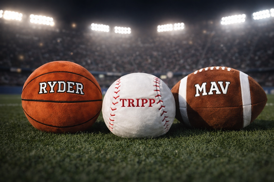 Personalized Plush Sports Ball