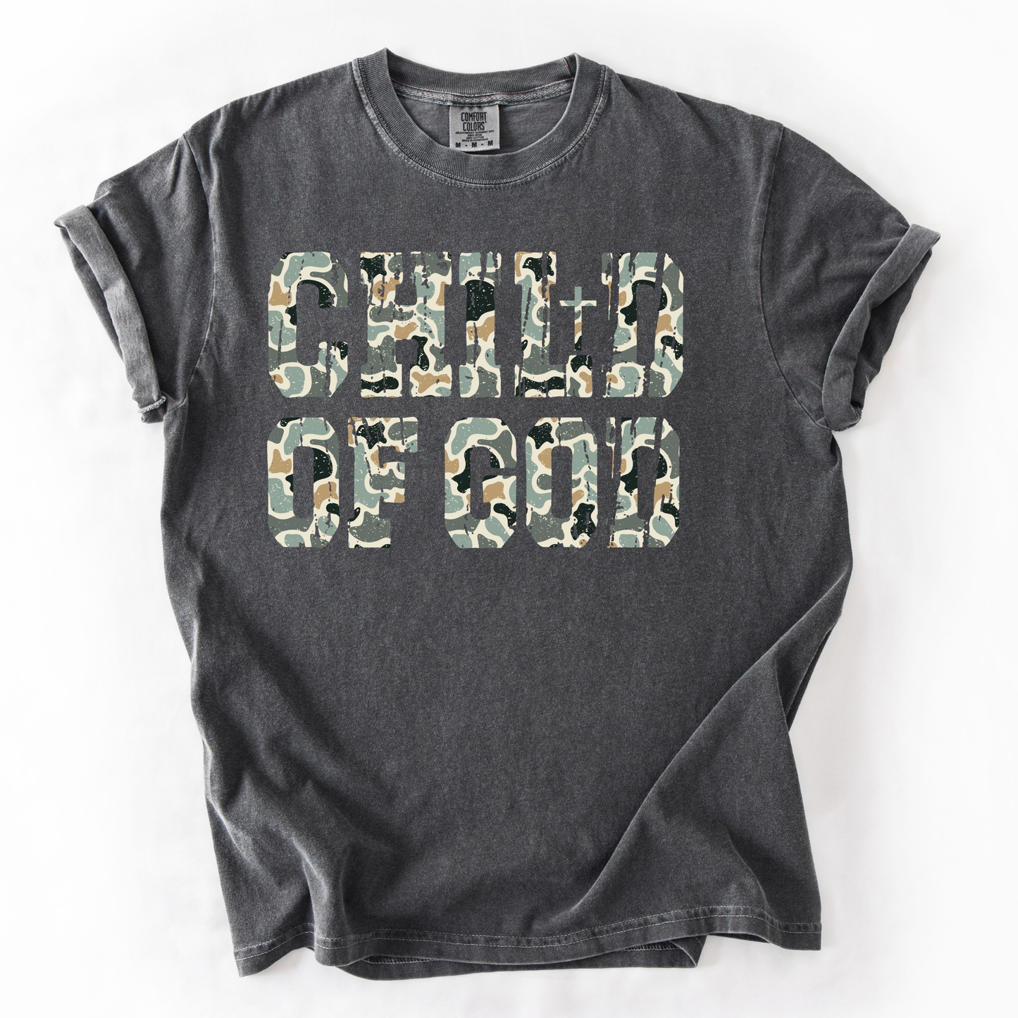 Child of God Camo tee
