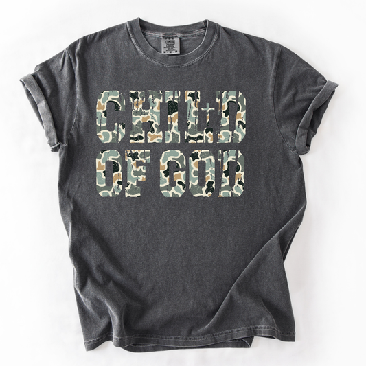 Child of God Camo tee