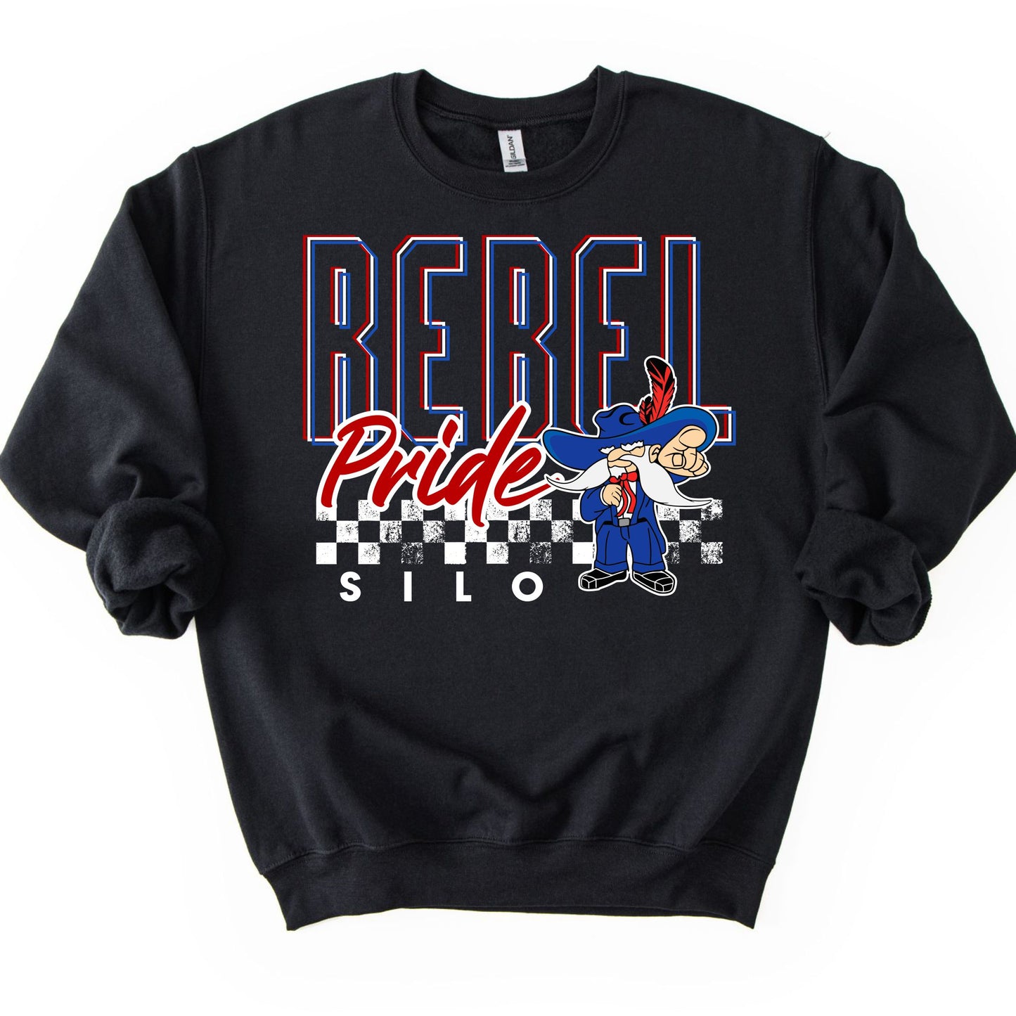 Rebel Pride Retro Spirit Tee and Crewneck