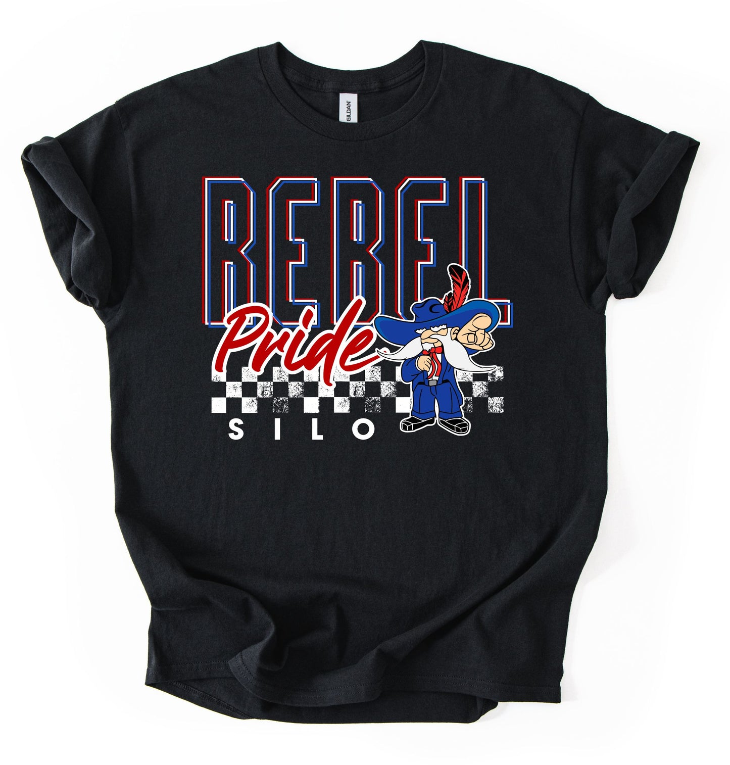 Rebel Pride Retro Spirit Tee and Crewneck