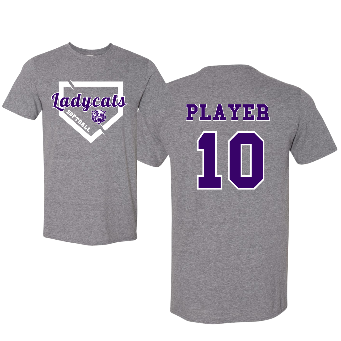 Coalgate Ladycats Fan Tee