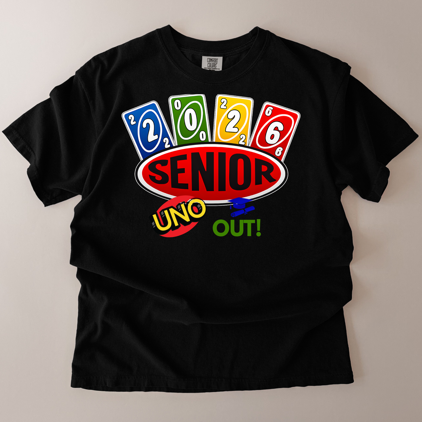 Uno Out Senior 2026 Coalgate Shirt