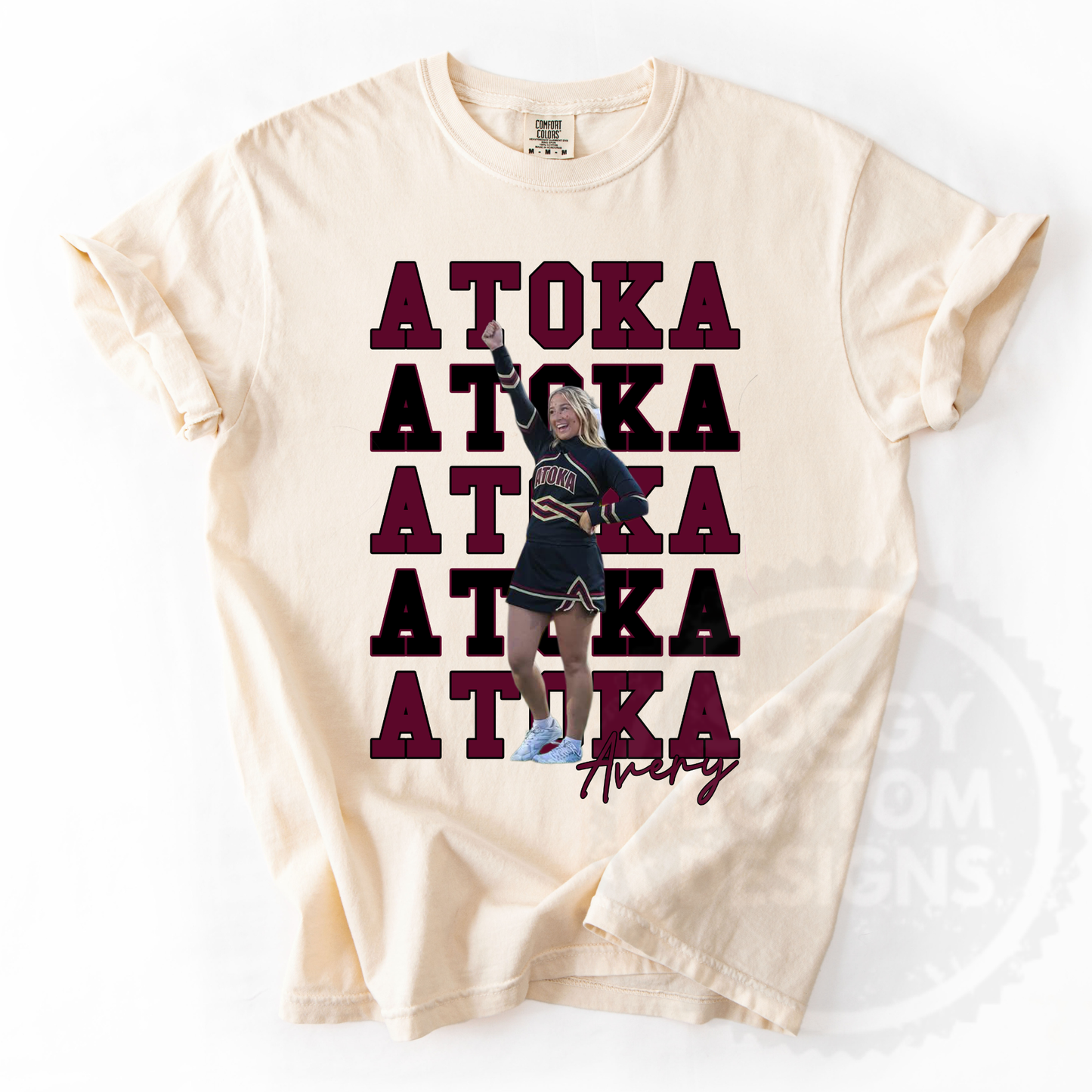 Custom Athlete Repeat Spirit Tee