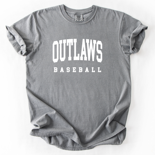 Outlaws Baseball Varsity Tee
